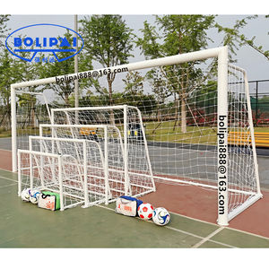 Portería de Fútbol de 7 Jugadores para Exteriores, Fabricada en Metal, Aluminio/Acero/Acero Inoxidable (3/4/5/7/<span class=keywords><strong>11</strong></span>) - Product Image 1