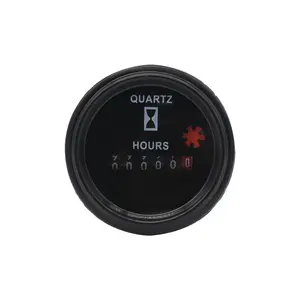 ManHua MH748 Hour Meter Time Range 0~99999.9h Manhua AC100V-250V MH748 Hour Meter Round Shape