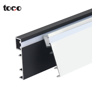 Plinthes en aluminium LED personnalisées de haute qualité TOCO avec profilé en aluminium éclairé pour le revêtement de sol - Product Image 4
