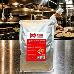 ผงปรุงรสบาร์บีคิวรสออริจินัลแบบผสมสำหรับหมักไก่ทอด ขายส่งสำหรับร้านอาหารและโรงงานอาหาร - Product Image 1