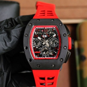 Super chronographe Flyback RM11-03, doté d'un cadran en fibre de carbone, d'un verre saphir et d'un mouvement mécanique 7750. - Product Image 5
