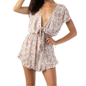 2024 नए हॉट सेल कस्टम कपड़े अलोहा प्रिंट हैवीयन शैली टी शर्ट पोशाक - Product Image 1