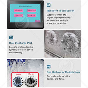 ORME Dry Ice <strong>Block</strong> <strong>Make</strong> <strong>Machine</strong> Mini Solid Co2 Dry Ice Pelletizer Maker <strong>Machine</strong> Price - Product Image 4