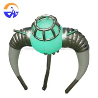 Chenghuang şişme ışık hava modeli süspansiyon gümüş boynuz Bar gece kulübü atmosfer sahne flaş boynuz modeli Yj00102