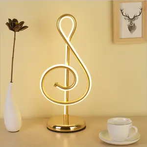 Factory Price Custom Note Design Lamps Lmparas Room Home Decor Bed Read LED Table Lamp