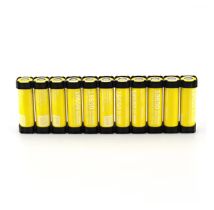 Factory Wholesale 18650 1x11 Lithium Battery Support OEM Battery Support <b>Plastic</b> ABS PC Material 18650 Holder - Product Image 6