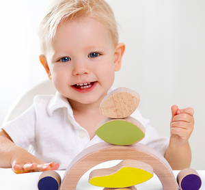 Jouets éducatifs Montessori pour enfants : Blocs d'équilibre et d'empilage colorés en forme de parapluie pour le dropshipping Shopify - Product Image 4