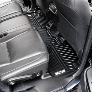 Ensemble complet à prix avantageux, tapis de voiture TPO/TPE 5D 3 pièces hautement imperméables, utilisés pour Toyota Camry 2018 - Product Image 6