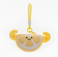 Porte-clés en peluche Avocat Musclé, Charme de sac mignon en forme de fruit pour le fitness, Accessoire de sac à dos