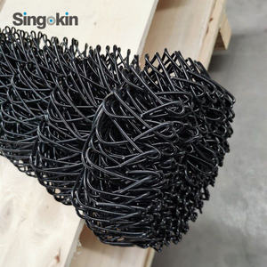 Clôture de jardin en mailles de chaîne écologique en <span class=keywords><strong>PVC</strong></span> vert noir revêtu de vinyle 4 pieds 5 pieds 6 pieds 10 pieds 2 m - Product Image 4