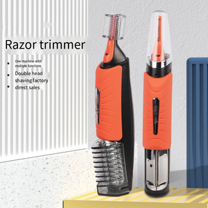 Portable 4 en 1 rasoir nez barbe rasoir tondeuse Multi barbe rasage Machine sourcils ciseaux visage rasoir - Product Image 6