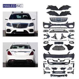 Hot HAILED Kits de carrocería para Mercedes Benz W222 actualización a S450 estilo coche parachoques delantero y trasero para Clase S para AMG para <span class=keywords><strong>Maybach</strong></span> - Product Image 2