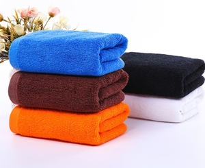 Chất lượng hàng đầu 100% bông cửa hàng cắt tóc tóc Salon khăn Bleach Proof mặt vải khăn bông toallas de Algodon - Product Image 1