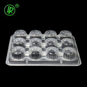 Khay nhựa thực phẩm chứa khoang thực phẩm dùng một lần thực phẩm thermoforming khay dùng một lần có thể tái chế khay Donut hộp - Product Image 1