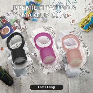 Gobelets à pigments jetables de haute qualité pour <span class=keywords><strong>tatouage</strong></span> et maquillage permanent, accessoires d'encre - Product Image 2