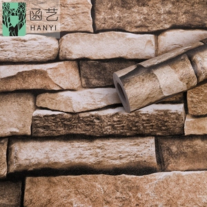 Kendinden yapışkanlı duvar kağıtları oturma odası yatak odası için 3D duvar kağıdı çıkartmaları tuğla desen su geçirmez duvar kağıdı - Product Image 6