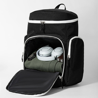 Sac à dos de basketball imperméable avec logo personnalisé - Style équipe sportive, tissu Oxford, ceinture à coussin d'air, design unisexe tendance