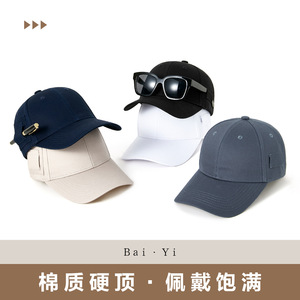 Gorra de Béisbol Unisex Azul Oscuro, Gorra de Algodón Twill con Visera, Transpirable, para Uso en Exteriores - Product Image 3