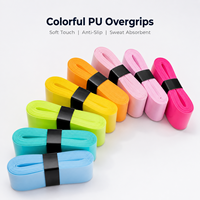 Overgrip de Fábrica para Raquetas de Bádminton, Pickleball, Tenis Playa y Pádel, Transpirable, de PU Suave, Antideslizante y Perforado