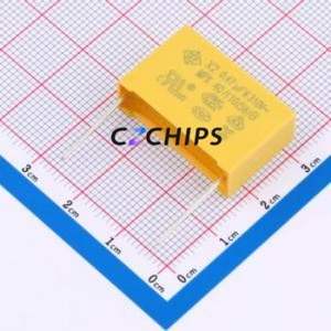 Condensateur de sécurité SMQP474K310XXE3B23150, composant traversant (THT), P=22,5 mm, 470 nF, 10 %, 310 V, X2 - Product Image 1