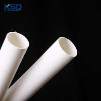 Tuyau de Conduite Électrique Rigide en PVC Robuste JIANTONG à Paroi Intérieure Lisse Pliée à Froid 16-50mm IEC pour une Durée de Vie de 50 Ans