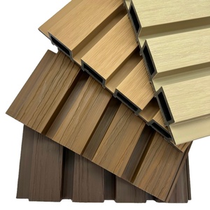 Gỗ nhựa <span class=keywords><strong>composite</strong></span> decking sàn rắn ngoài trời decking sàn WPC gỗ decking Vinyl sàn 10 mét - Product Image 5