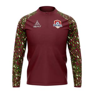 Sublimation personnalisée Logo de la marque Veste de vêtements de sport Veste d'uniformes de football pour hommes - Product Image 3