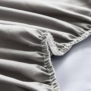 Draps de lit chauds <span class=keywords><strong>drap</strong></span> <span class=keywords><strong>housse</strong></span> polaire hiver <span class=keywords><strong>drap</strong></span> de fond super doux imperméable couleur unie - Product Image 5