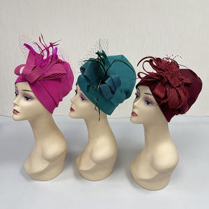 Mh-1136 nouveau Design coton tissu espace couche musulman chapeaux élégant <span class=keywords><strong>alopécie</strong></span> chapeau islamique femmes tête Turban - Product Image 4