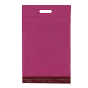 Busta <span class=keywords><strong>per</strong></span> Spedizioni con Manico Nero Riciclato e Logo Personalizzato Stampato, <span class=keywords><strong>per</strong></span> Spedizione di Vestiti, con Chiusura Robusta - Product Image 6