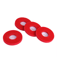 Roue de polissage non tissée de 4 pouces avec support en nylon et plastique pour l'acier inoxydable