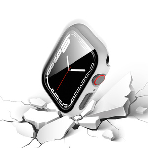 Smartwatch Funda completa Película templada Protector de pantalla Funda de reloj para <span class=keywords><strong>Apple</strong></span> <span class=keywords><strong>Watch</strong></span> 10 9 <span class=keywords><strong>8</strong></span> 7 Funda <span class=keywords><strong>45mm</strong></span> 41mm - Product Image 4