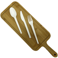 Papieren Sets Voor Stuks Lepels Zware Geschenkdoos Plastic Ayd China Fruit Hotel Machine Familie Fama Camping Handvat Volledige Ayd Bestekset