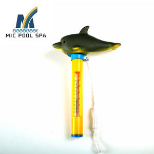 Thermomètre de <span class=keywords><strong>piscine</strong></span> à longue <span class=keywords><strong>sonde</strong></span>, sans fil, flottant, grande taille, cadran, pour la natation - Product Image 6