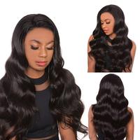 Vente en gros de cheveux humains vierges bruts vendeur 30 pouces HD Body Wave Lace Frontal perruque 13x6 Transparent Full Lace Front perruque colle moins