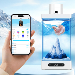 WP8683C Nuovo Acquario Intelligente con Alimentazione Automatica e Controllo della Temperatura per Piccoli <span class=keywords><strong>Pesci</strong></span> Domestici - Product Image 3