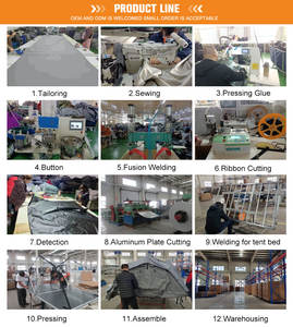 Carpa Inflable Familiar para Acampar, Gran Espacio, Impermeable, Casa <span class=keywords><strong>de</strong></span> Campaña Inflable para 4-8 Personas, Uso en Exteriores, <span class=keywords><strong>de</strong></span> Fábrica - Product Image 6