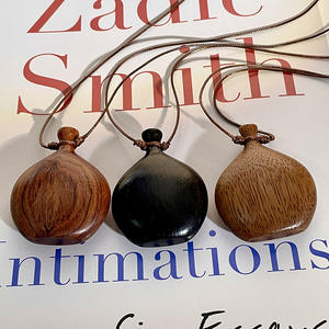 Collar con Colgante de Madera, Cadena Larga, Piedra Natural, Joyería de Moda para Mujer, Estilo Étnico 2026 - Product Image 4