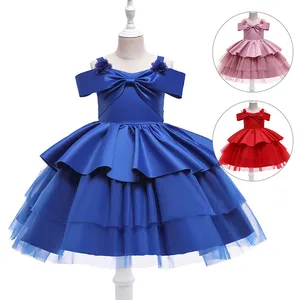 Обычное платье, дизайнерские платья принцессы, детское новейшее платье, стильная праздничная одежда