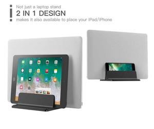 Soporte de almacenamiento vertical de aleación de aluminio para ahorro de espacio, soporte de base para Apple <span class=keywords><strong>Mac</strong></span> mini - Product Image 3