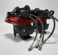 Coupleur rapide à attelage rapide hydraulique à rotation de 360 degrés pour une productivité efficace