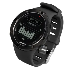 GPS Männer Outdoor Sport Smartwatch Herzfrequenz Laufen Schwimmen Triathlon Position ierung Luftdruck Kompass wasserdichte Smartwatch