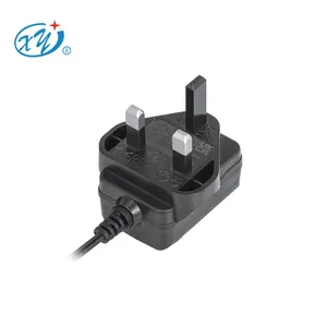 Xing yuan fabricado usb, 5v 1a 12v 0.5a uk plug ac dc adaptador