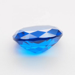Ovale <span class=keywords><strong>pierre</strong></span> de <span class=keywords><strong>spinelle</strong></span> synthétique bleu <span class=keywords><strong>spinelle</strong></span> pierres précieuses pour <span class=keywords><strong>la</strong></span> fabrication de bijoux - Product Image 4