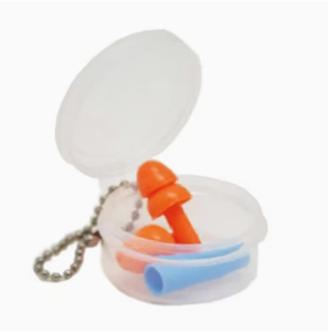 Tapones <span class=keywords><strong>para</strong></span> <span class=keywords><strong>los</strong></span> Oídos Desechables de Espuma de PU, Protección Auditiva con Caja Redonda de PP con Cadena - Product Image 2