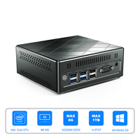 2021 4th Gen haswell barebone Mini PC Core i3-4100U/i5-4200U /i7-4500U HD DP VGA triple pantalla Escritorio de juegos jugador de la computadora