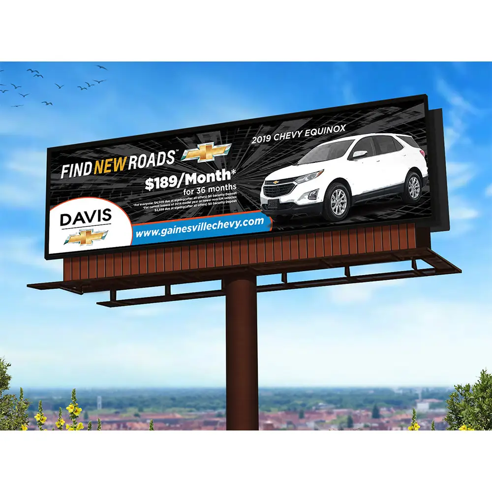 High Brightness Display Screen P4 P5 P6 P8 P10 Billboard Precios Para Publicidad Gigante Pantalla Led Exterior