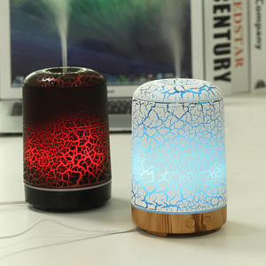 JCSY-102 Crack Aroma Diffuser 180Ml Ultrasonic <b>Humidifier</b> With Led Light Home Office Desktop Essential Oil Diffuser - Product Image 5