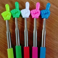 Bâtonnet de lecture télescopique en plastique écologique pour enfants, jouet éducatif, petit bâton de direction pour l'apprentissage, pointeur de doigt