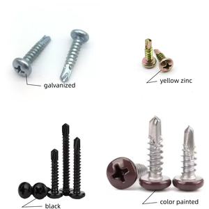 उच्च शक्ति वाले नए मानक पैन सिर के स्व-टैपिंग शिकंजा क्रॉस-आकार के गोल सिर स्व-टैपिंग शिकंजा - Product Image 2